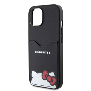 Case Hello Kitty Logo Orejas con Tarjetero iPhone 15