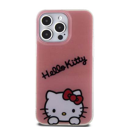 Case Hello Kitty Cara para iPhone 15 Pro Max – Rosa | Protección y Dulzura en un Solo Accesorio