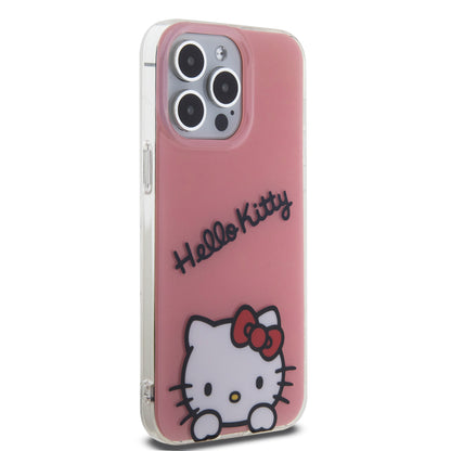 Case Hello Kitty Cara para iPhone 15 Pro Max – Rosa | Protección y Dulzura en un Solo Accesorio