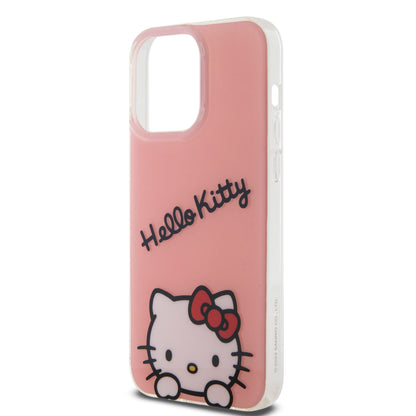 Case Hello Kitty Cara para iPhone 15 Pro Max – Rosa | Protección y Dulzura en un Solo Accesorio