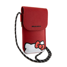 Cargar imagen en el visor de la galería, Wallet Hello Kitty Logo Orejas con Correa