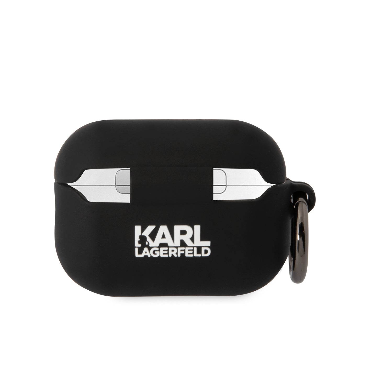 Case Karl Lagerfeld 3D Cara Negro para AirPods Pro – Estilo y Protección Premium
