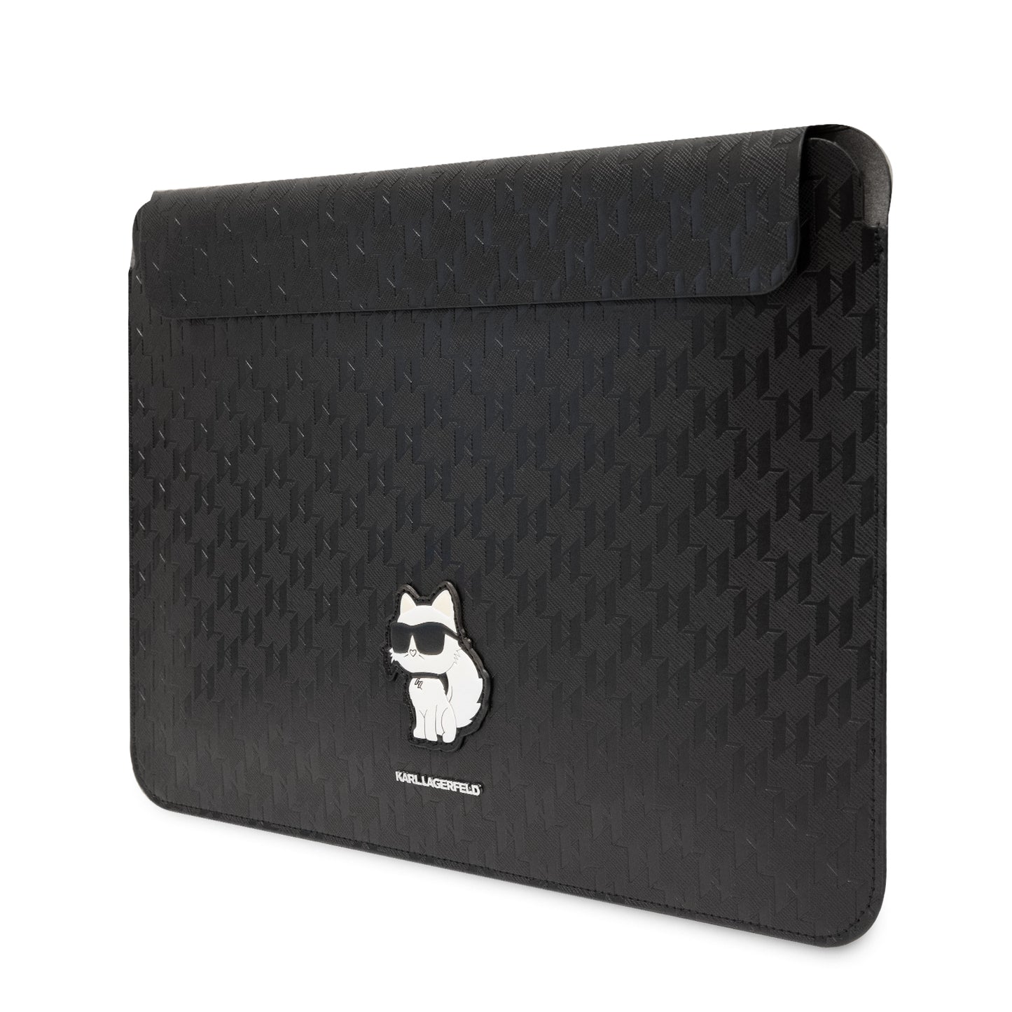 Funda Karl Lagerfeld Monograma Choupette 14" Negra | Estilo Elegante y Protección Premium