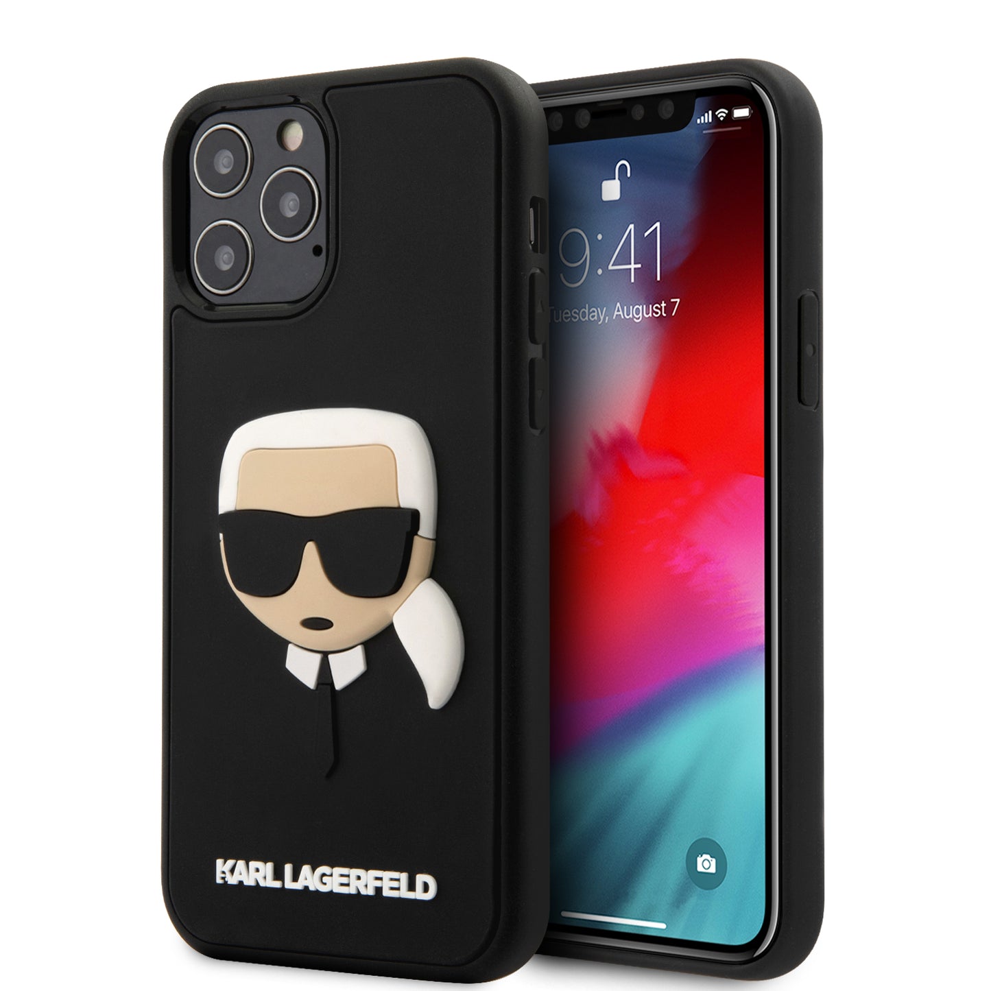 Case Karl Cara 3D KARL para iPhone 12 Pro Max - Funda de Lujo con Diseño Exclusivo