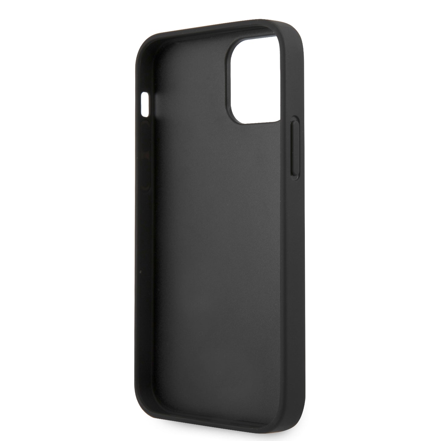 Case Karl Safiano Cara K&C para iPhone 12/12 Pro - Funda de Lujo Negra con Diseño Exclusivo