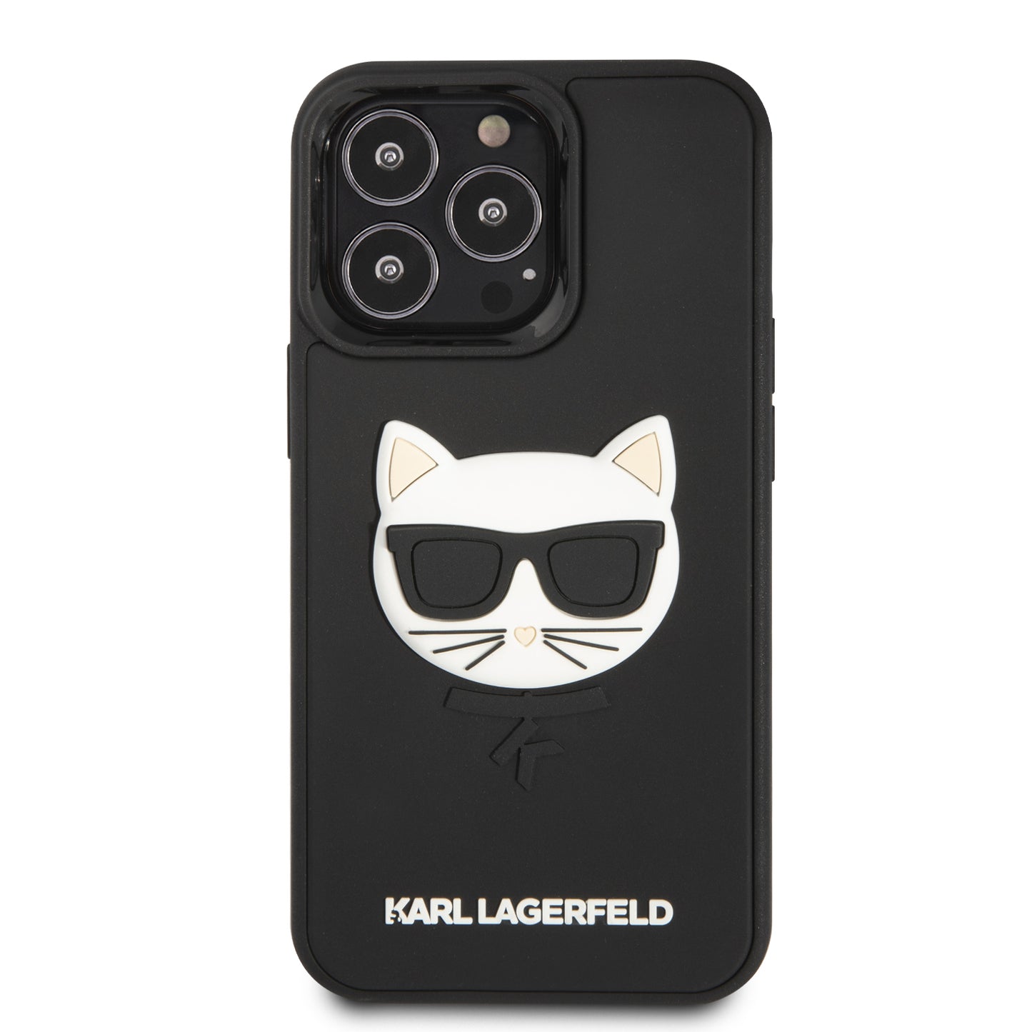 Case Karl Cara 3D Choupette iPhone 13 Pro Negro | Estilo y Elegancia de Karl Lagerfeld