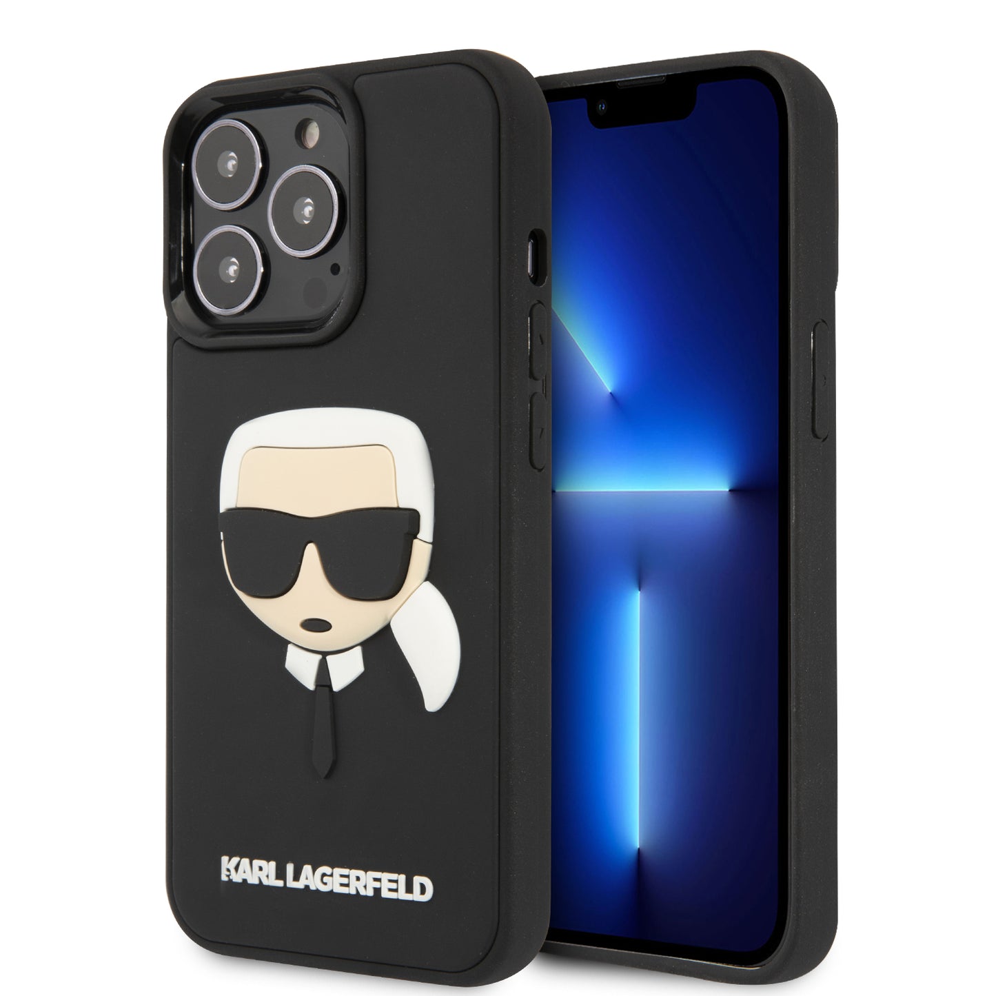 Case Karl Cara 3D Karl iPhone 13 Pro Negro | Funda de Lujo y Estilo