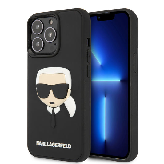 Case Karl Cara 3D Karl iPhone 13 Pro Negro | Funda de Lujo y Estilo