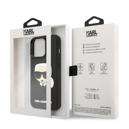 Case Karl Cara 3D Karl iPhone 13 Pro Negro | Funda de Lujo y Estilo