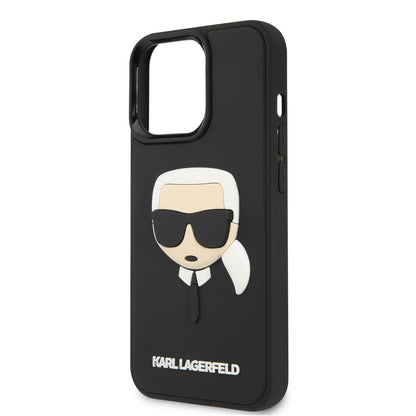 Case Karl Cara 3D Karl iPhone 13 Pro Negro | Funda de Lujo y Estilo