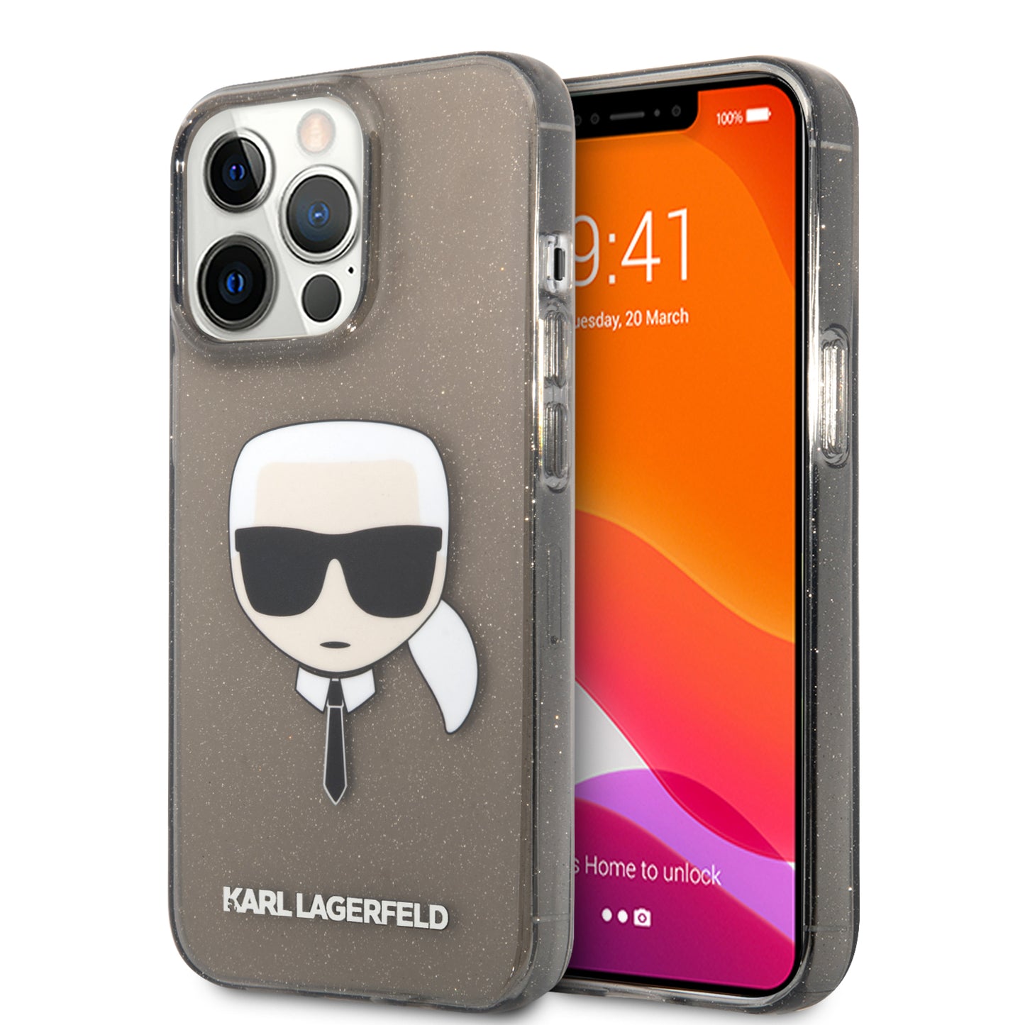 Case Karl TPU Cara Karl iPhone 13 Pro Negro | Estilo y Protección Premium