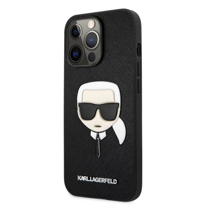 Case Karl Safiano Cara Karl iPhone 13 Pro Max Negro | Estilo y Protección Premium