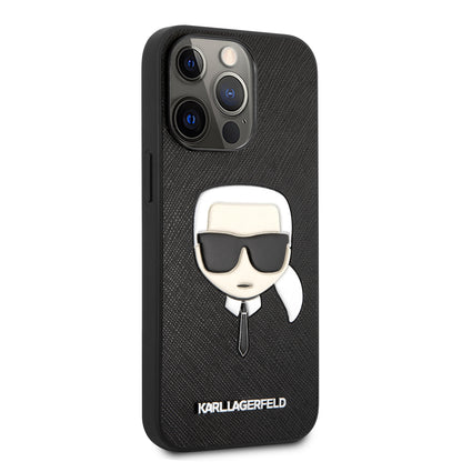 Case Karl Safiano Cara Karl iPhone 13 Pro Max Negro | Estilo y Protección Premium