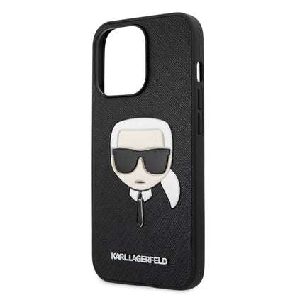 Case Karl Safiano Cara Karl iPhone 13 Pro Max Negro | Estilo y Protección Premium