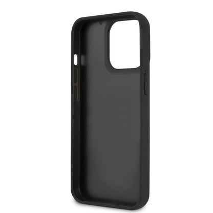 Case Karl Logo 3D iPhone 14 Pro Negro | Protección y Estilo Exclusivo