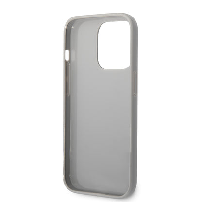 Case Karl Monograma iPhone 14 Pro Max Plata | Lujo y Estilo Exclusivo