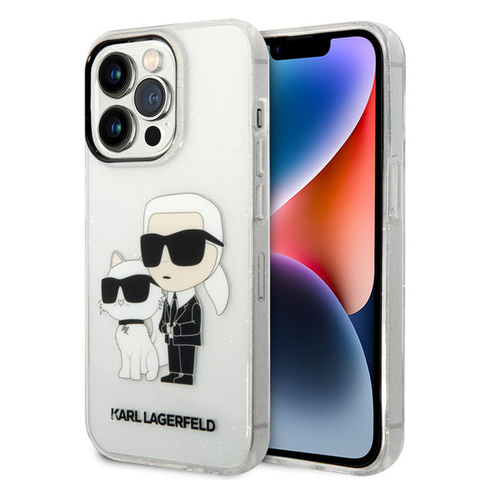 Case Karl Lagerfeld Transparente K&C para iPhone 15 Pro – Protección y Estilo Minimalista