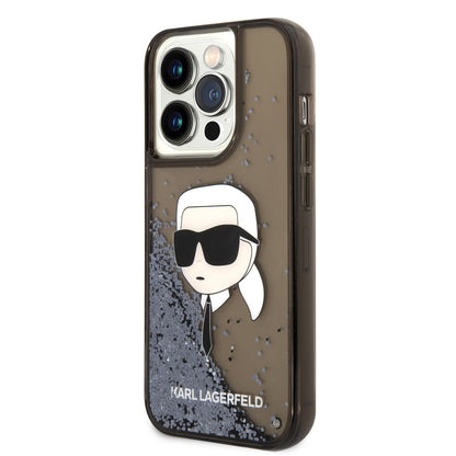 Case Karl Lagerfeld Diamantina para iPhone 15 Pro Max – Negro | Brillo y Estilo Exclusivo