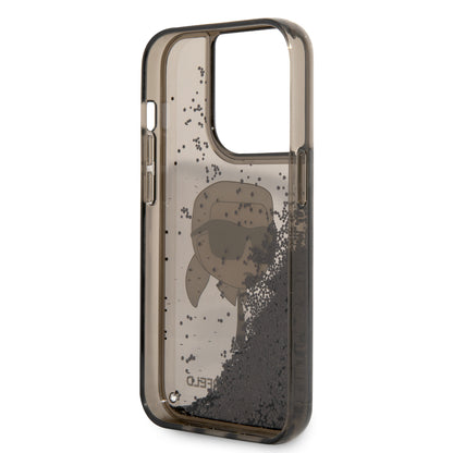 Case Karl Lagerfeld Diamantina para iPhone 15 Pro Max – Negro | Brillo y Estilo Exclusivo