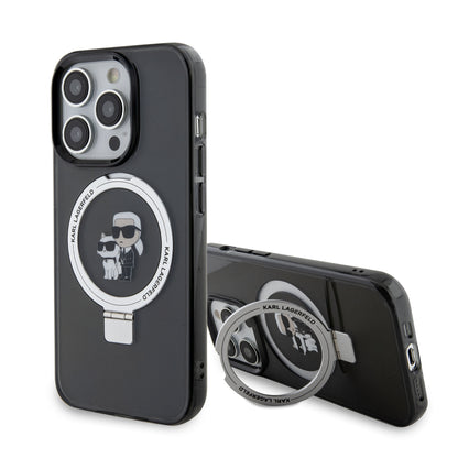 Case Karl Ringstan MGSF K&C iPhone 13 Pro Negro | Funda con Soporte Premium