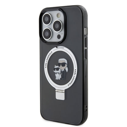 Case Karl Ringstan MGSF K&C iPhone 13 Pro Negro | Funda con Soporte Premium