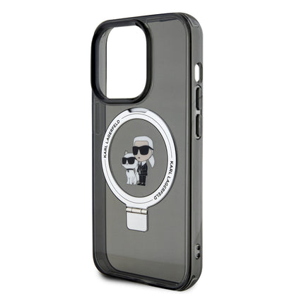 Case Karl Ringstan MGSF K&C iPhone 13 Pro Negro | Funda con Soporte Premium