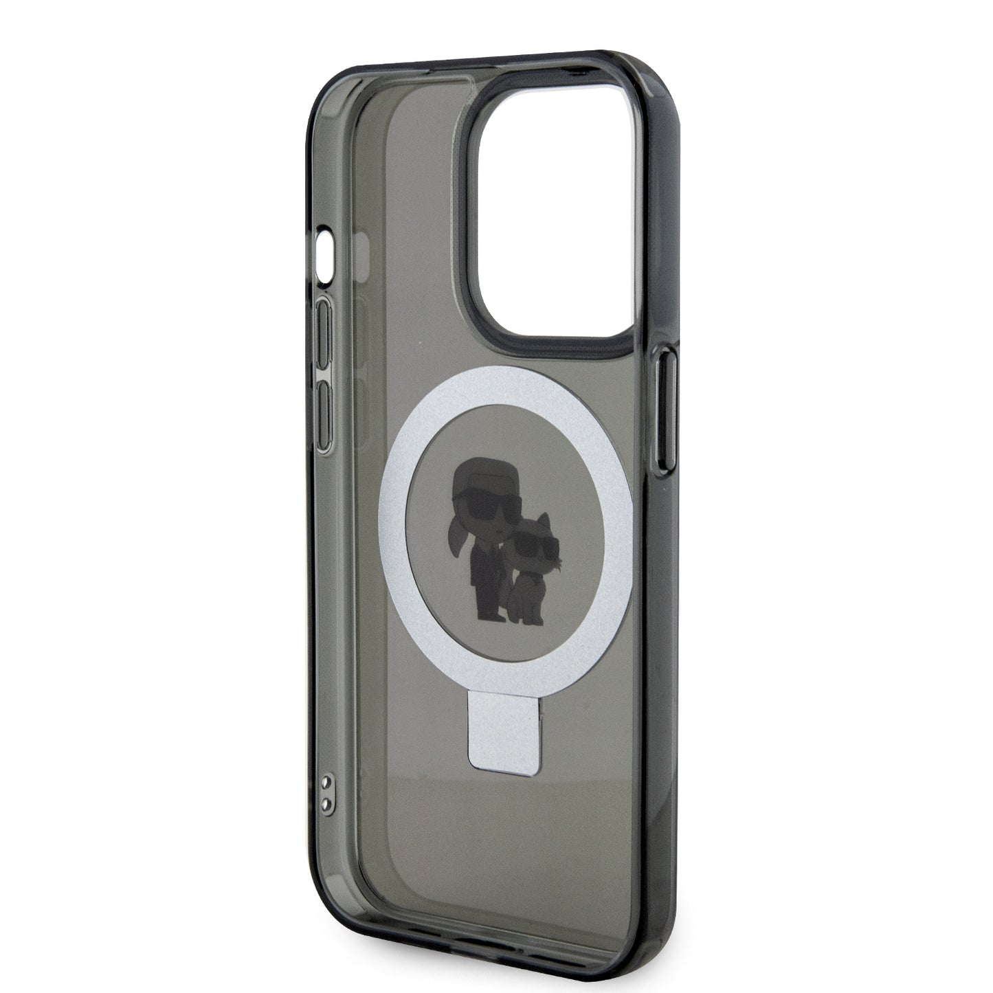 Case Karl Ringstan MGSF K&C iPhone 13 Pro Negro | Funda con Soporte Premium