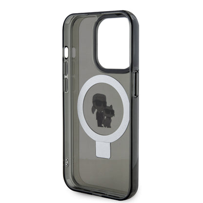 Case Karl Ringstan MGSF K&C iPhone 13 Pro Negro | Funda con Soporte Premium