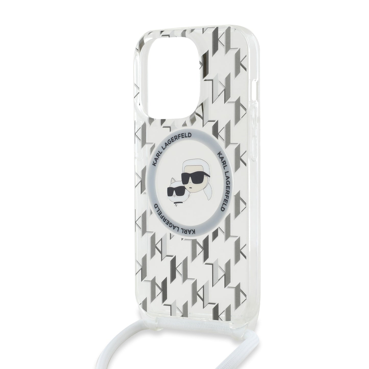 Case Karl Monograma K&C MGSF para iPhone 13 Pro Max - Elegancia y Protección