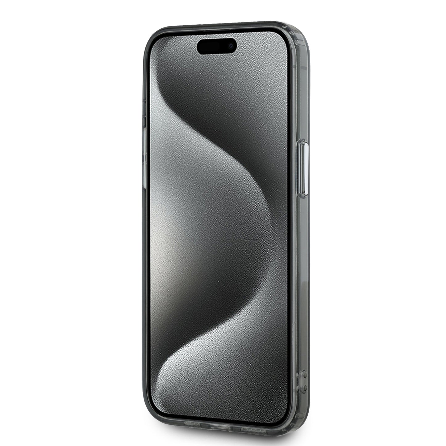 Case Karl Monograma Cara K&C para iPhone 15 Pro Max - Negro Elegante y Exclusivo