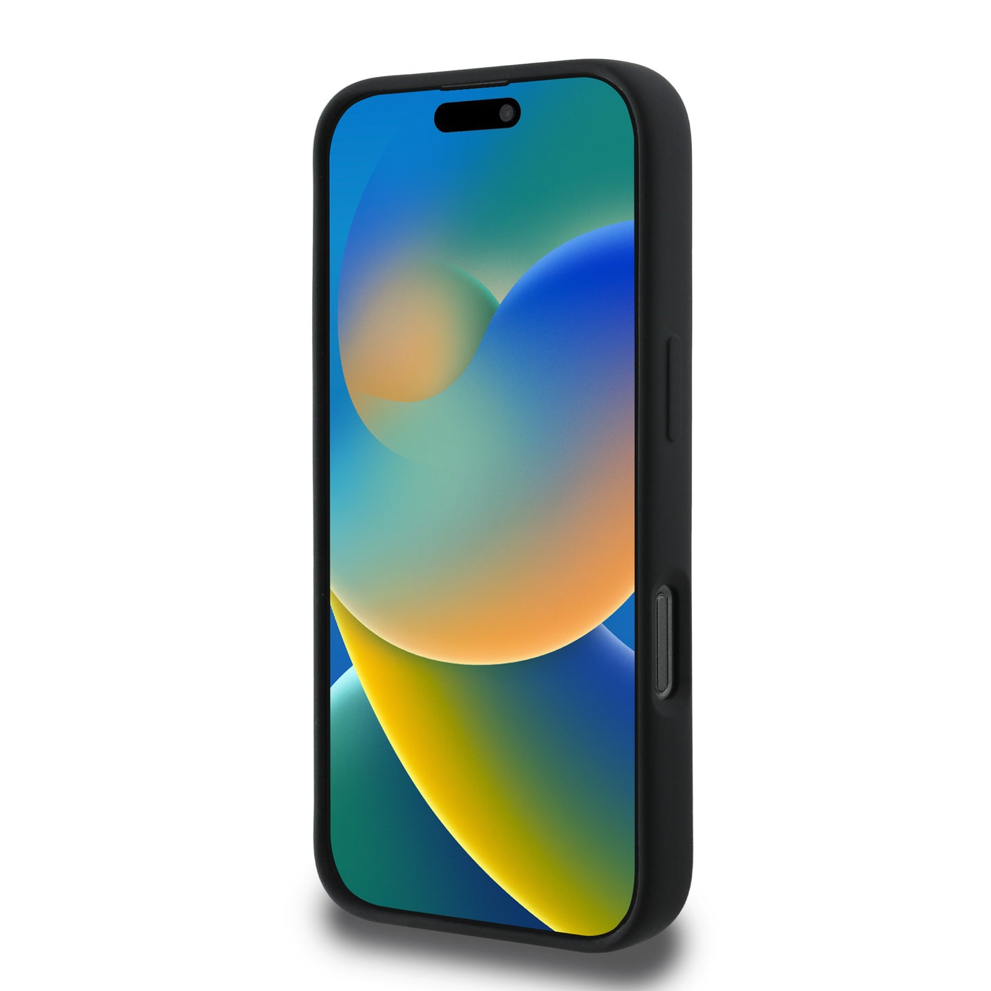 Funda Karl Lagerfeld Silicone con Anillo para iPhone 16 Pro Max Negra | Original