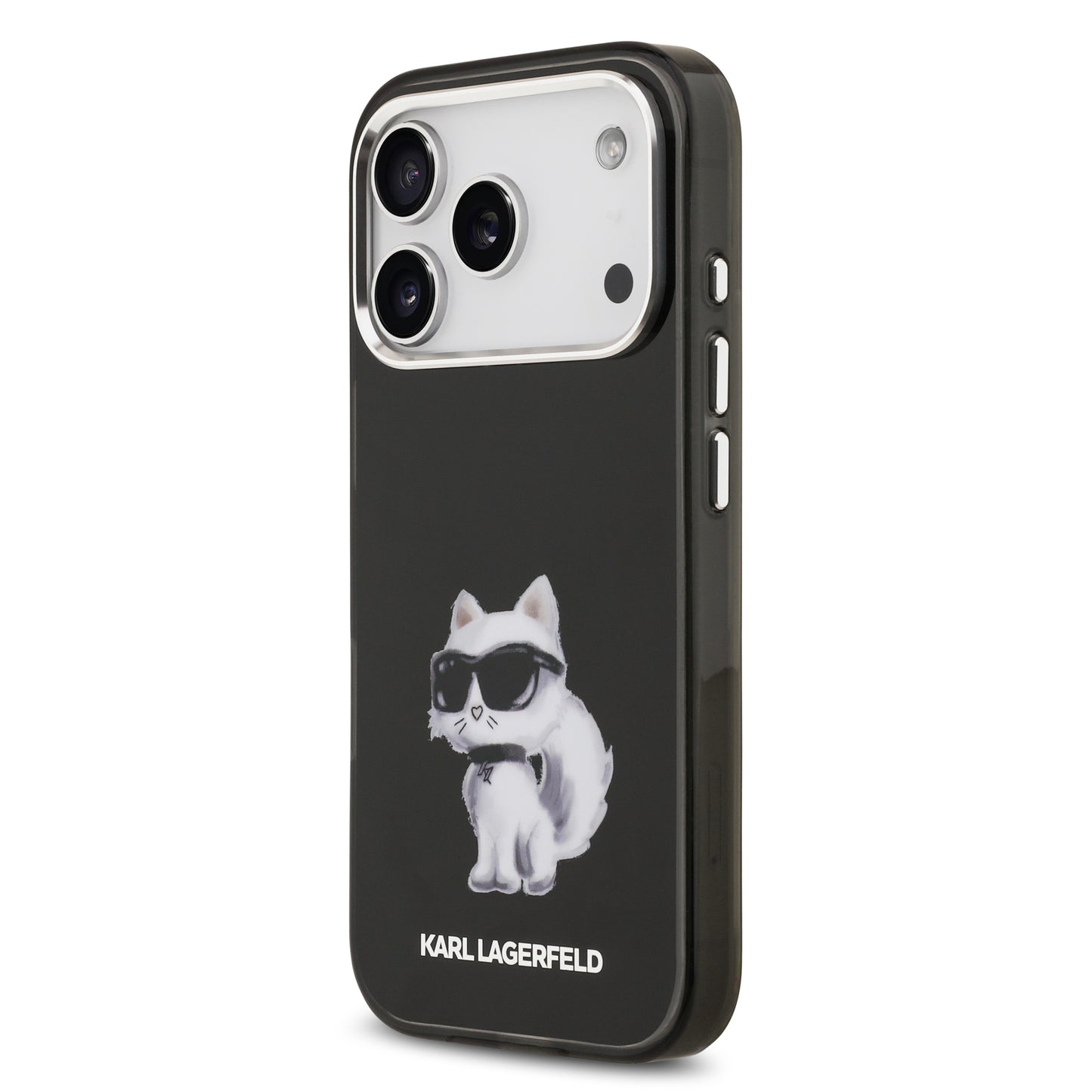 Funda Karl Lagerfeld Choupette con MagSafe para iPhone 17 Pro - Negro | Case Original