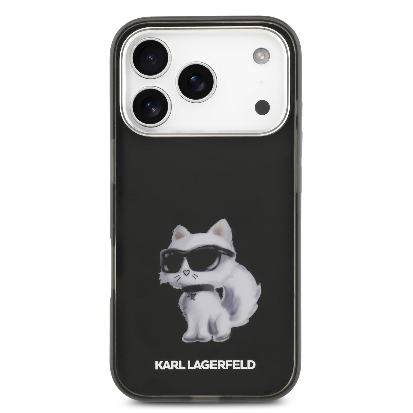 Funda Karl Lagerfeld Choupette con MagSafe para iPhone 17 Pro - Negro | Case Original
