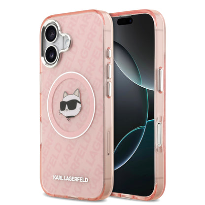 Funda Karl Lagerfeld Choupette Glitter con MagSafe para iPhone 17 – Edición Premium