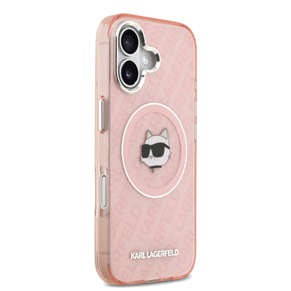 Funda Karl Lagerfeld Choupette Glitter con MagSafe para iPhone 17 – Edición Premium