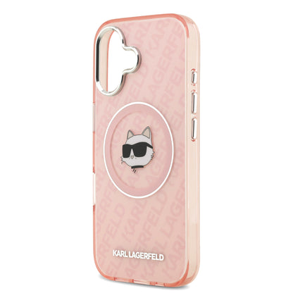 Funda Karl Lagerfeld Choupette Glitter con MagSafe para iPhone 17 – Edición Premium