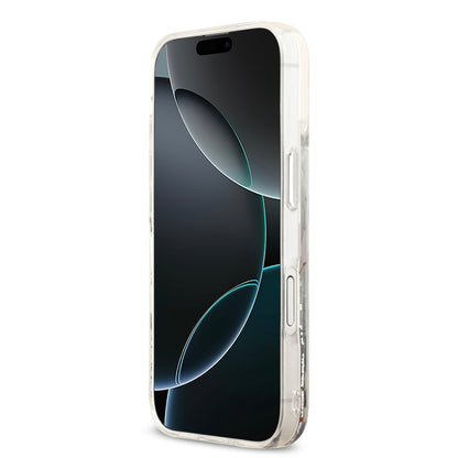 Funda Karl Lagerfeld MagSafe con Glitter Líquido y Choupette para iPhone 17 - Transparente | Case Original