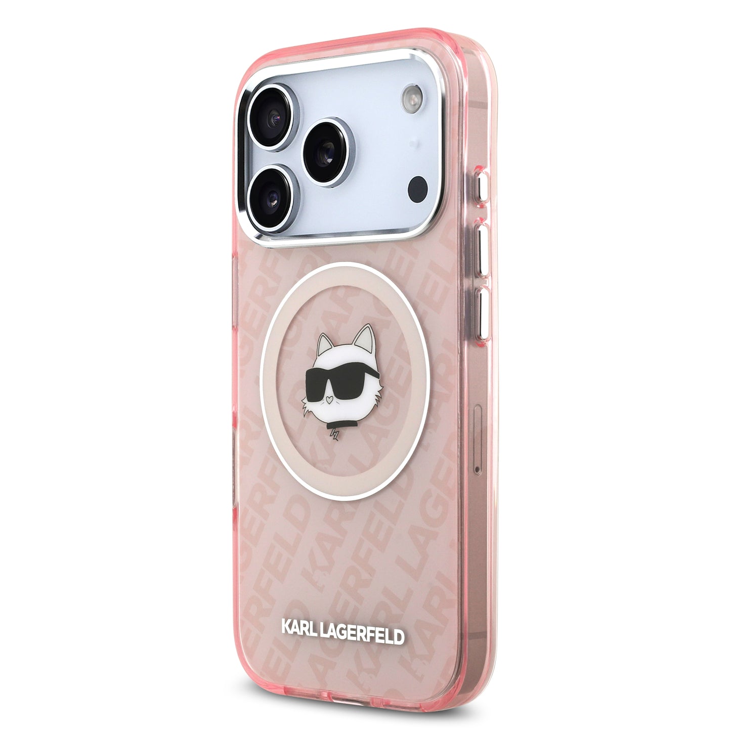 Funda Karl Lagerfeld Choupette Glitter con MagSafe para iPhone 17 Pro Max – Edición Premium