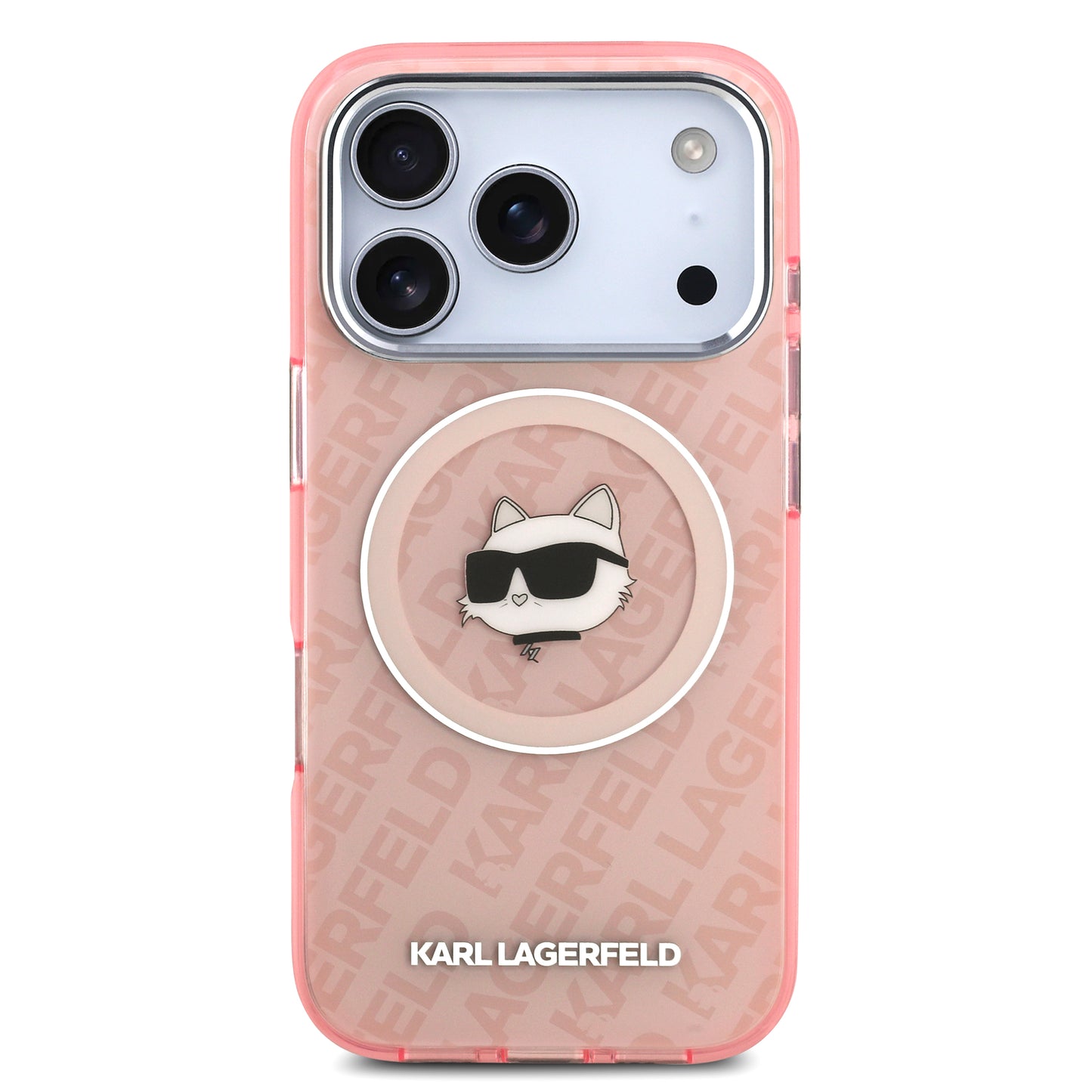 Funda Karl Lagerfeld Choupette Glitter con MagSafe para iPhone 17 Pro – Edición Premium