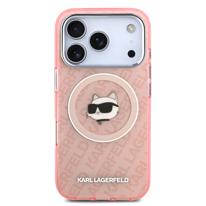 Funda Karl Lagerfeld Choupette Glitter con MagSafe para iPhone 17 Pro – Edición Premium