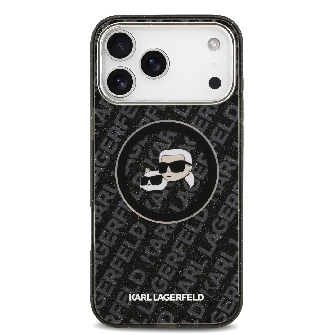 Funda Karl Lagerfeld Original iPhone 17/18 Pro Max Glitter