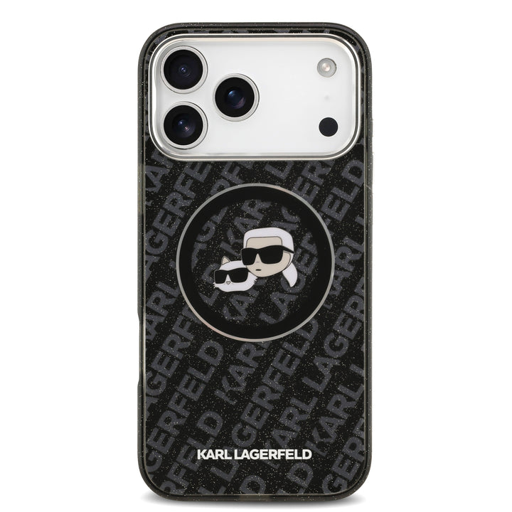 Funda Karl Lagerfeld Original iPhone 17/18 Pro Max Glitter