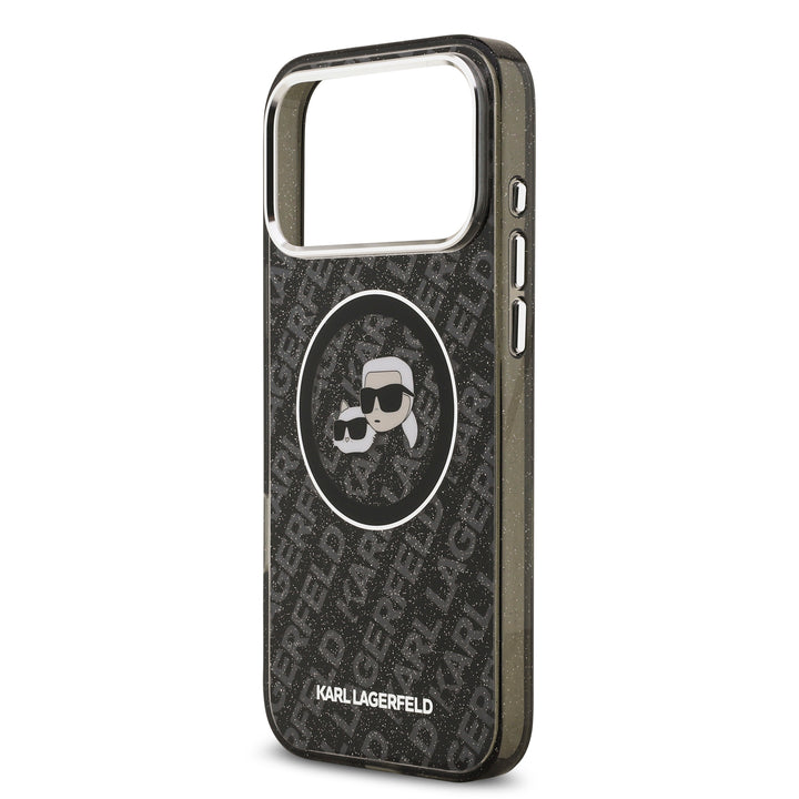Funda Karl Lagerfeld Original iPhone 17/18 Pro Max Glitter