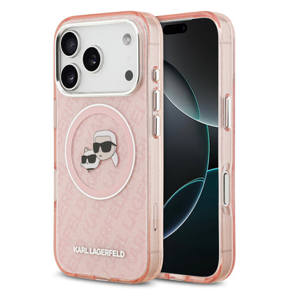 Funda Karl Lagerfeld Choupette Glitter con MagSafe para iPhone 17 Pro Max – Edición Premium