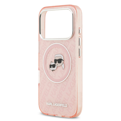 Funda Karl Lagerfeld Choupette Glitter con MagSafe para iPhone 17 Pro Max – Edición Premium