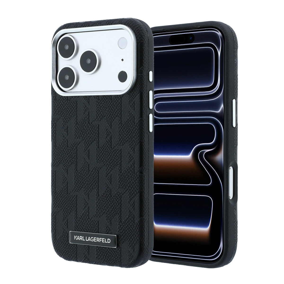 Funda Karl Lagerfeld Original iPhone 18 Pro Max Negra