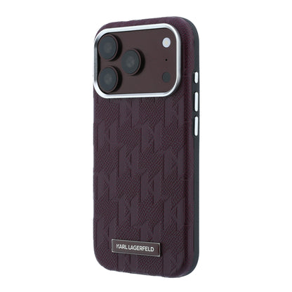 Funda Karl Lagerfeld Original iPhone 18 Pro Vino