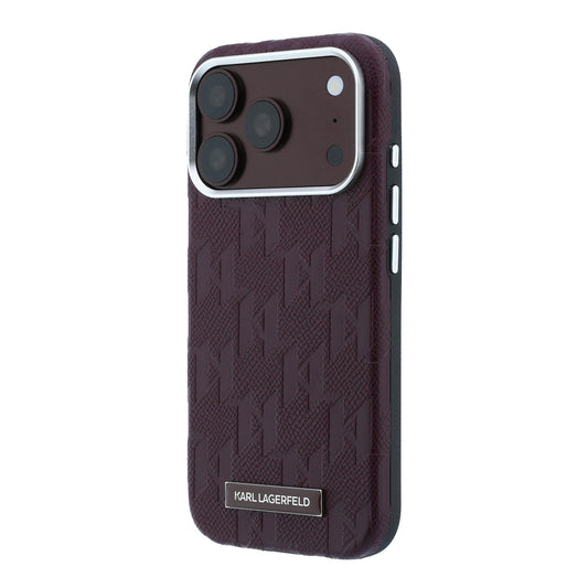Funda Karl Lagerfeld Original iPhone 18 Pro Vino