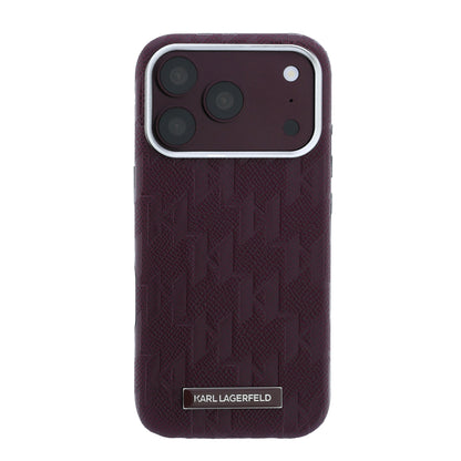 Funda Karl Lagerfeld Original iPhone 18 Pro Vino