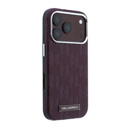 Funda Karl Lagerfeld Original iPhone 18 Pro Vino